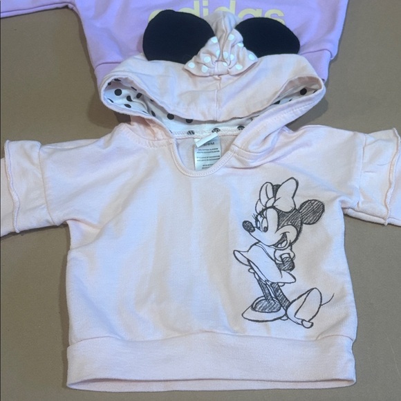 Set of two 3-6 month baby girl sweatshirts - Picture 2 of 3